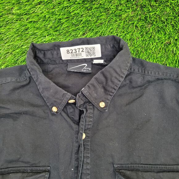 Native-American Biker Cutoff Button Shirt XL/2XL 27x31 Baggy - Picture 3 of 15